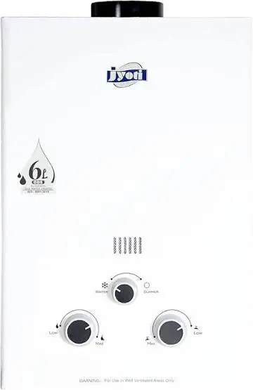 KNOB GAS GEYSER SET