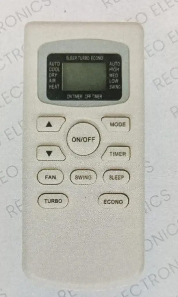 109 Number Remote