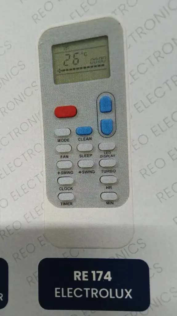 174 Number Remote