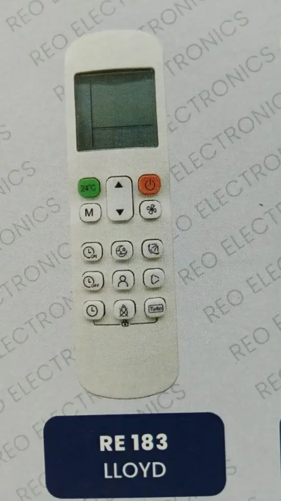 183 Number Remote