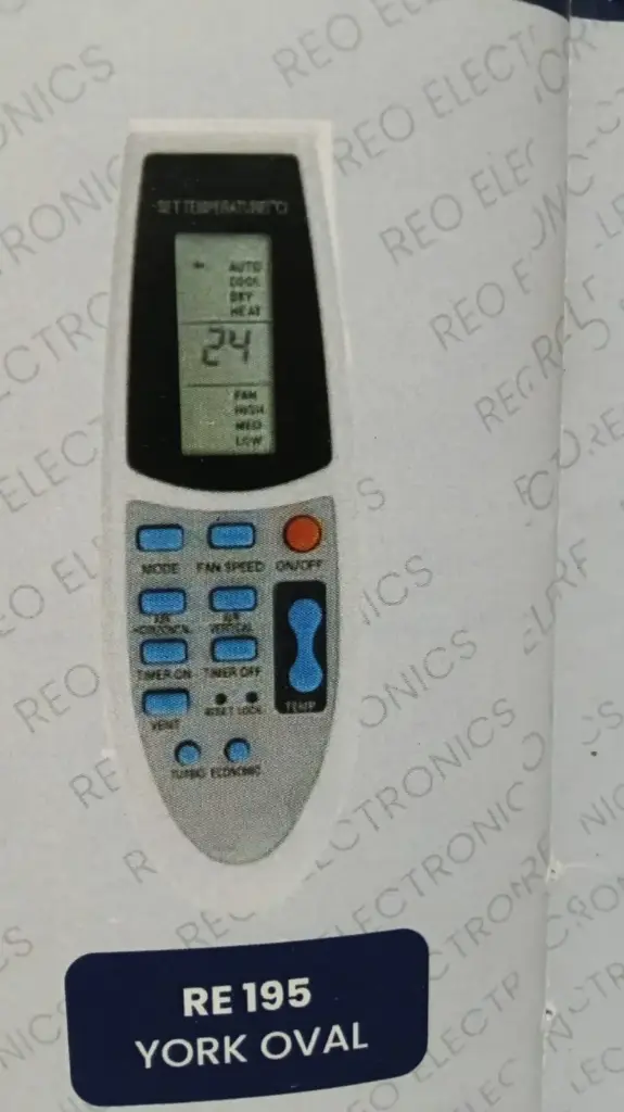 195 Number Remote