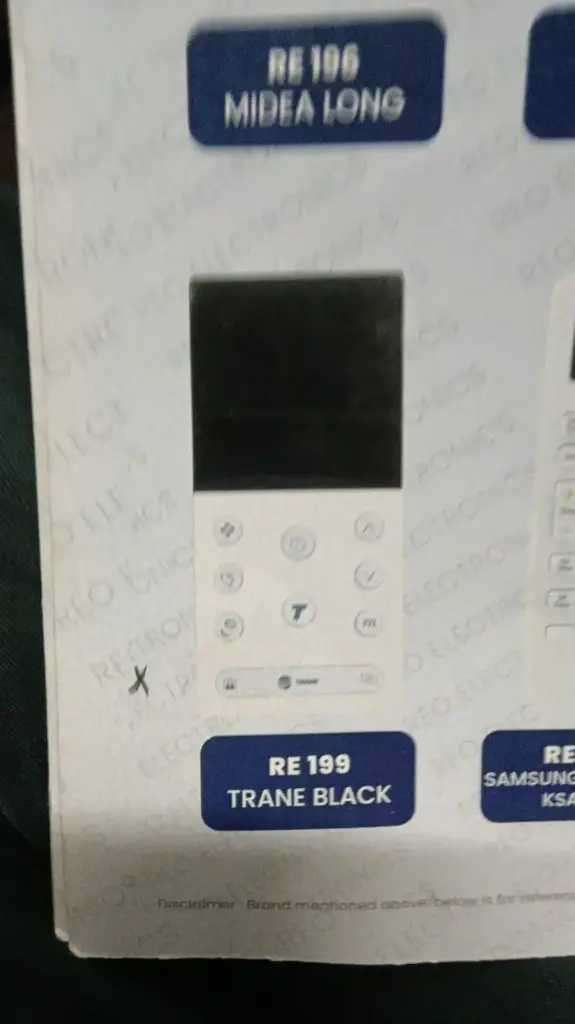 199 Number Remote