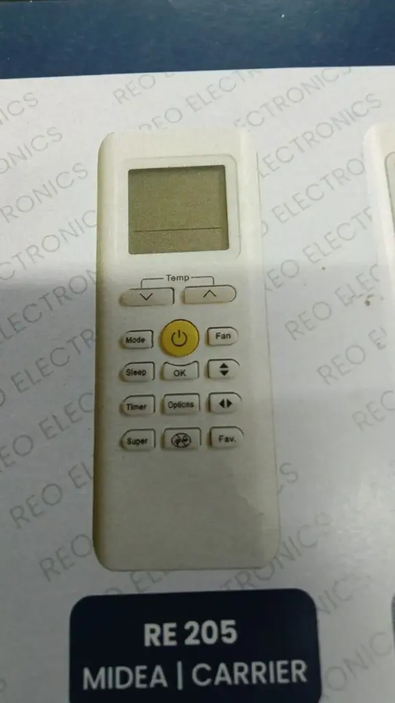 205 Number Remote