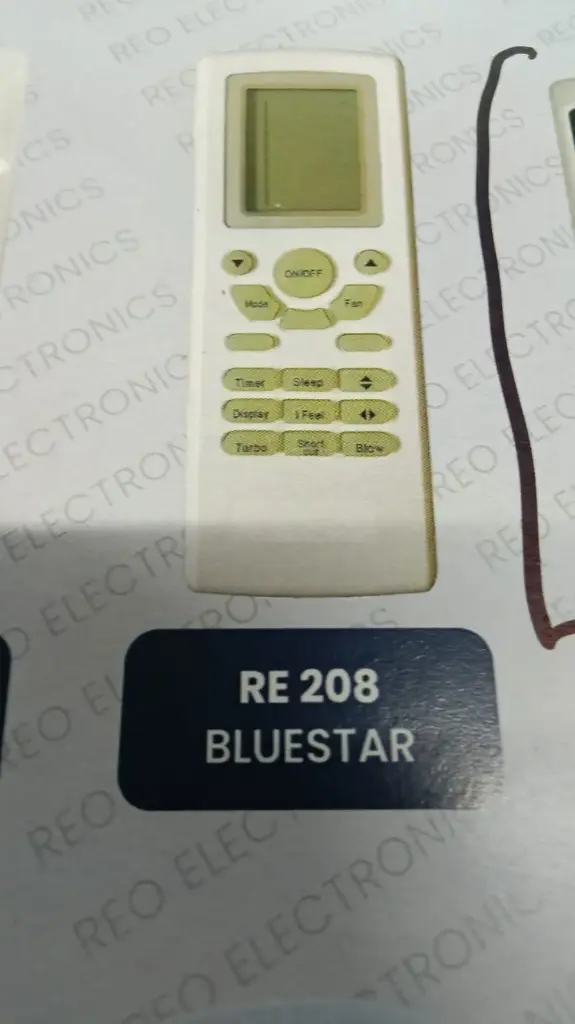 208 Number Remote