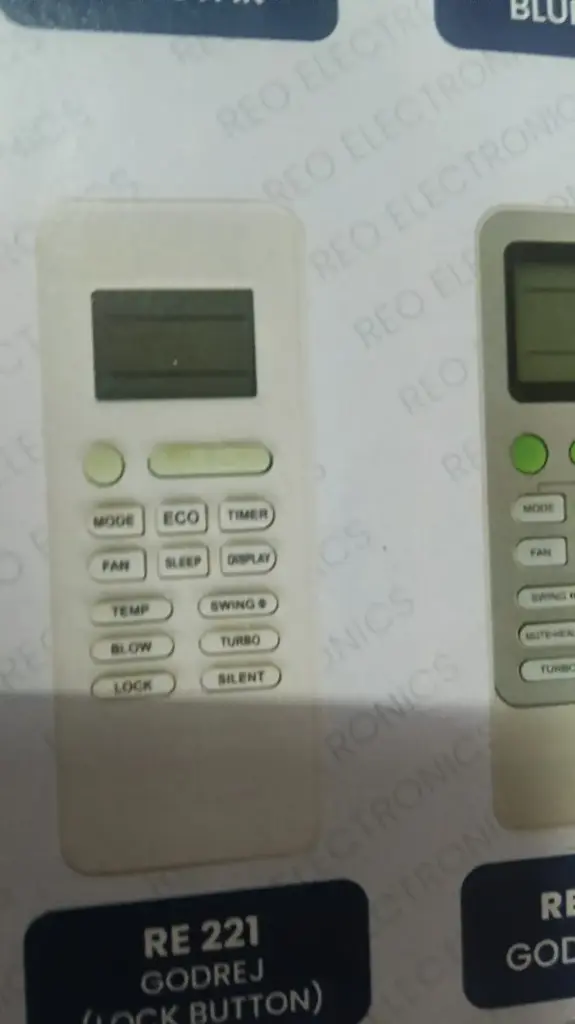 221 Number Remote