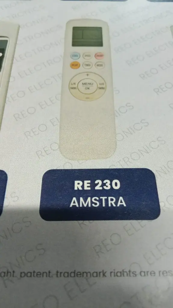 230 Number Remote