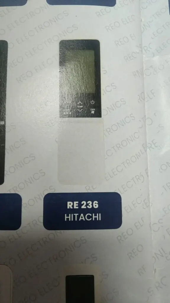236 Number Remote